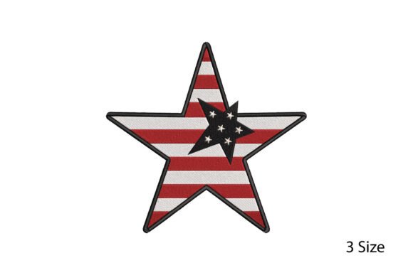 Star Rustic Embroidery